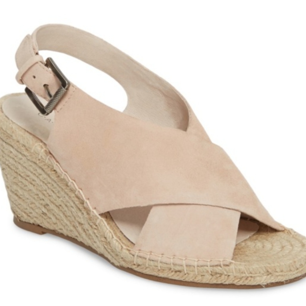Caslon Suri Espadrille Wedge Sandals Size 11 Medium EUC